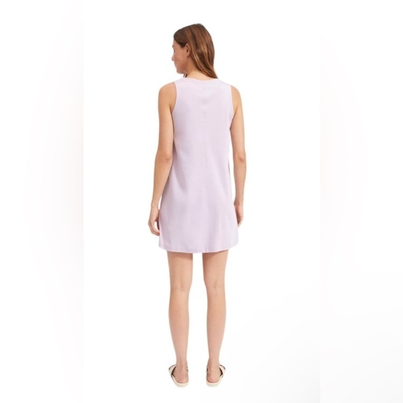 Everlane The Luxe Cotton A-Line Tank Dress - Picture 3 of 8